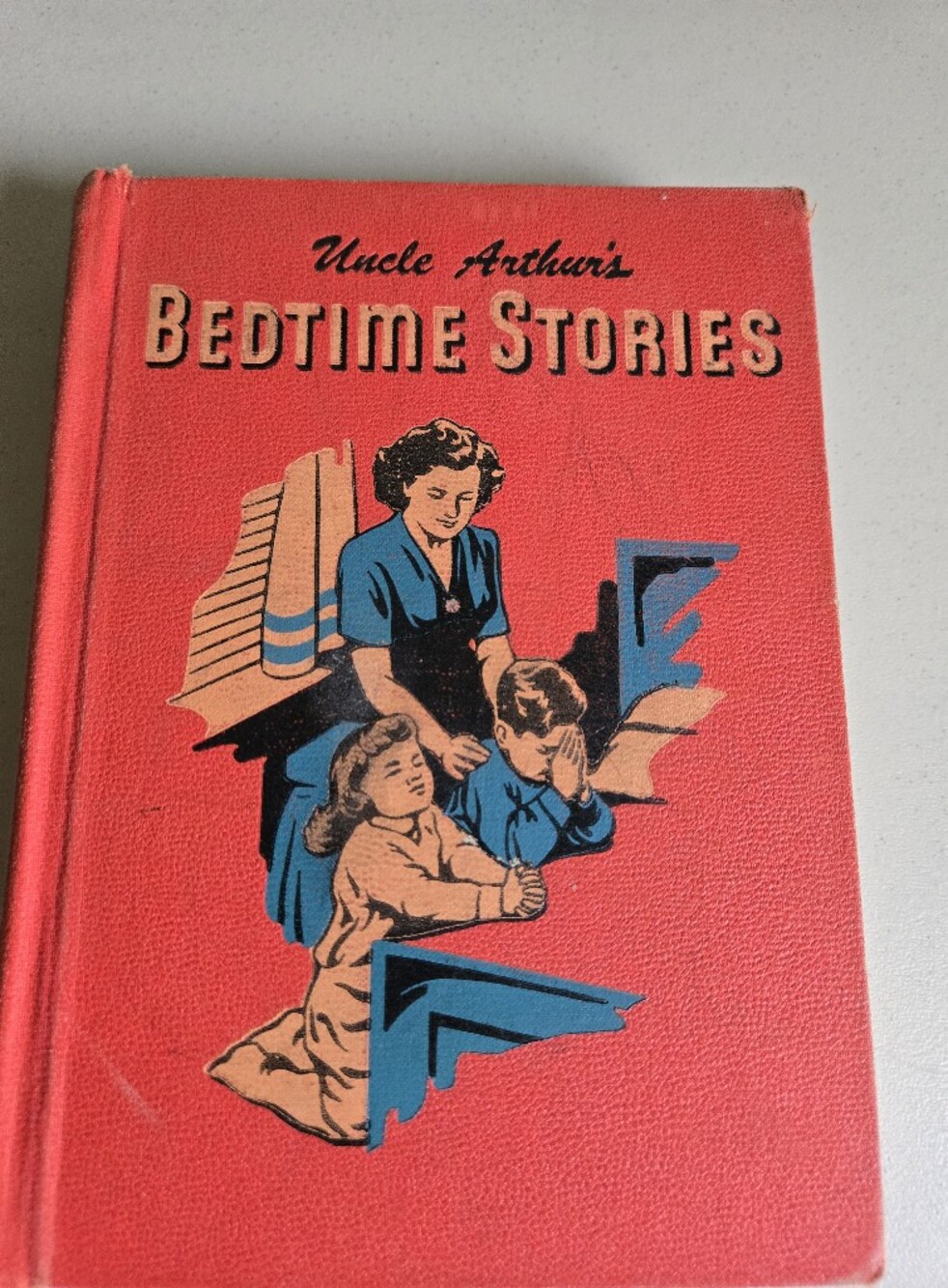 1950 Uncle Arthur's Hardcover Bedtime Stories Book Volume 4